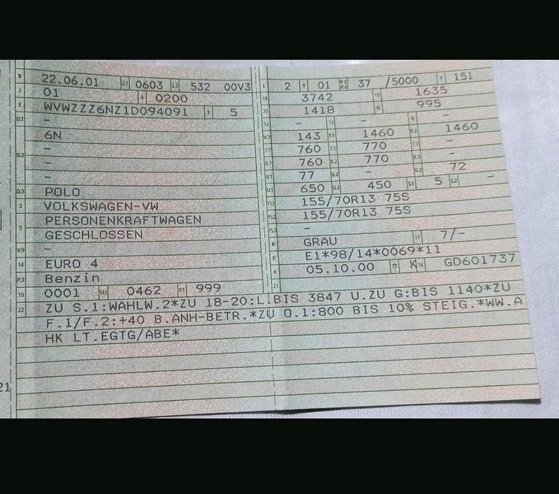 Gebraucht VW Polo Edition 37 PS (27 kW) 2001 Silber Kleinwagen