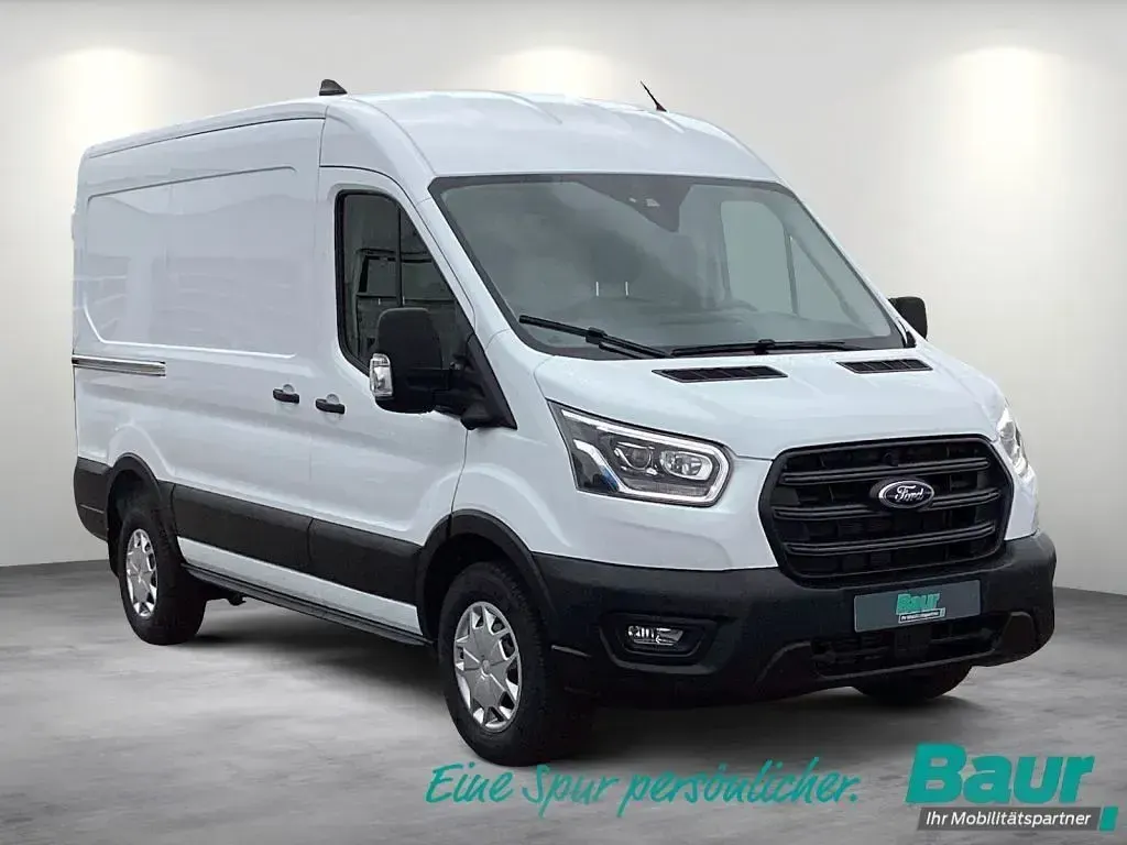 Brugt Ford Transit Trend 170 HK (125 kW) 2025 Hvid Pickup / Ladvogn