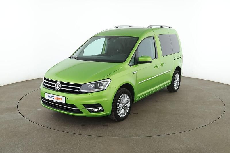 Gebraucht VW Caddy Highline 125 PS (91 kW) 2018 Grün Van / Kleinbus