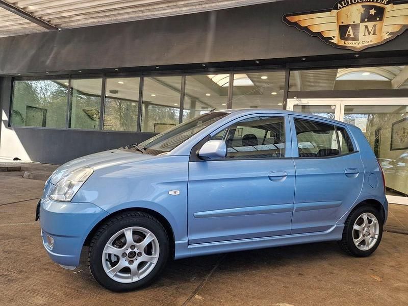 Gebraucht Kia Picanto EX 65 PS (47 kW) 2007 Blau Kleinwagen