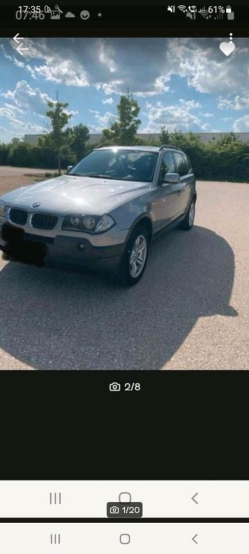 Silber Gebraucht 2006 BMW X3 SUV | 3.500 € (Superpreis) - Bild 1/4