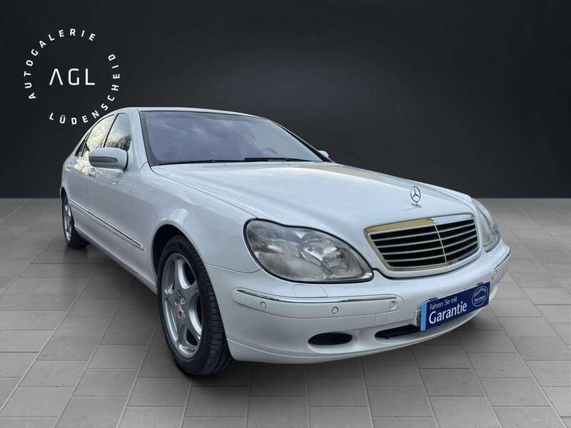 Firnweiss unilack Gebraucht 2002 Mercedes S500L Limousine | 14.970 € (Fairer Preis) - Bild 1/4