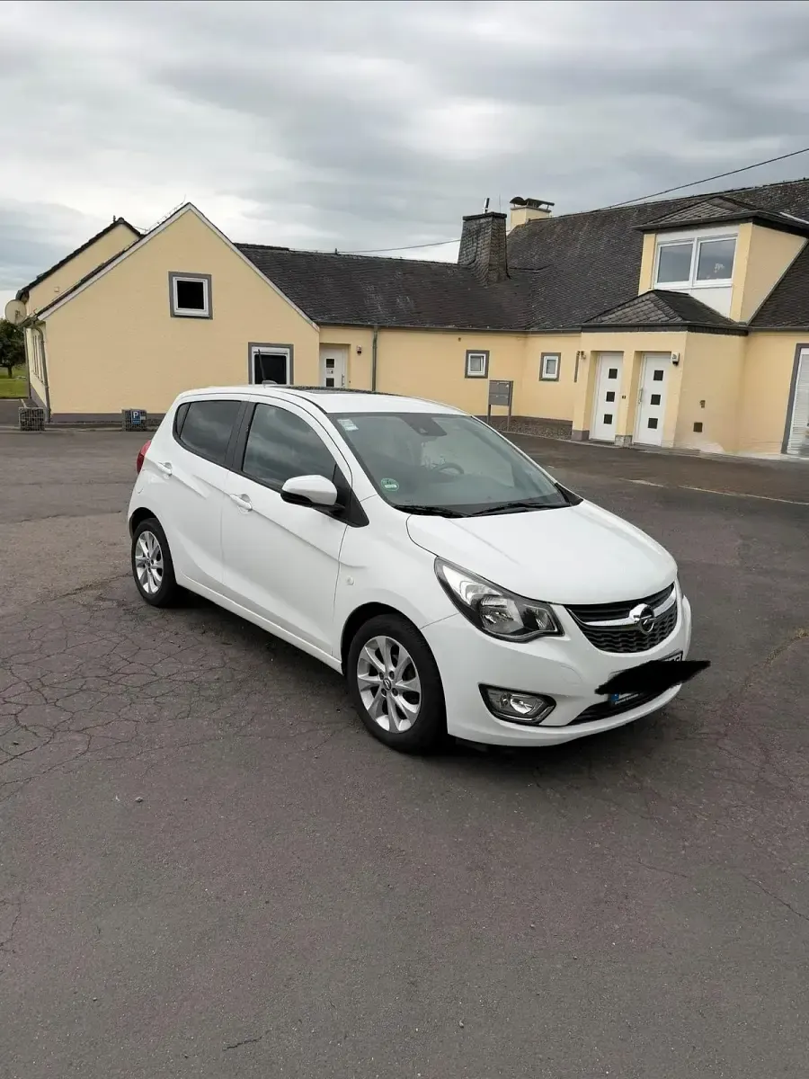Gebraucht Opel Karl 75 PS (55 kW) 2016 Weiß Kleinwagen