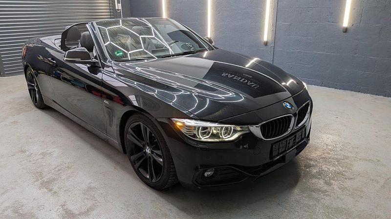 Schwarz Gebraucht 2015 BMW 430 Cabriolet Comfort Edition Cabrio | 17.490 € (Teuer) - Bild 1/4