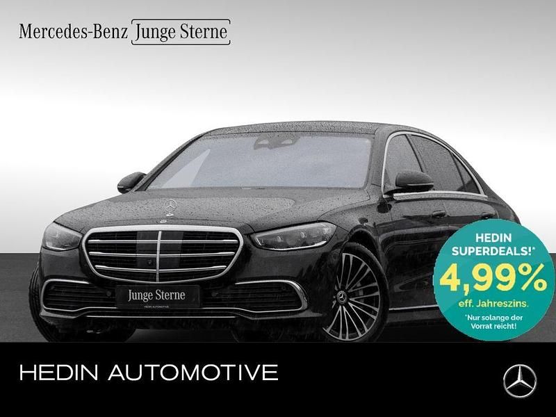 Schwarz Gebraucht 2022 Mercedes S580 Limousine | 89.990 € (Guter Preis) - Bild 1/4