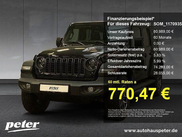 Gelb Gebraucht 2024 Jeep Wrangler Rubicon SUV | 60.989 € (Guter Preis) - Bild 1/3