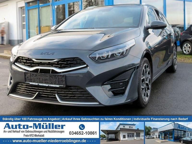 Dark penta met. Gebraucht 2021 Kia Ceed Sportswagon GT-Line Kombi | 17.990 € (Etwas zu teuer) - Bild 1/4
