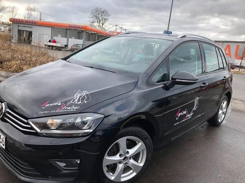 Gebraucht VW Golf Sportsvan Comfortline 150 PS (110 kW) 2015 Schwarz Van / Kleinbus