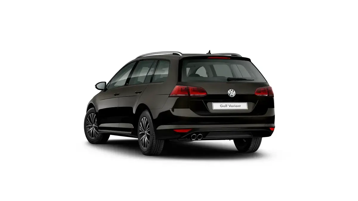 Gebraucht VW Golf VII Allstar 125 PS (91 kW) 2016 Deep black pereffekt Kombi