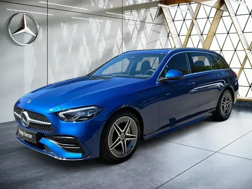 Gebraucht Mercedes C300 AMG 265 PS (194 kW) 2025 Blau Kombi