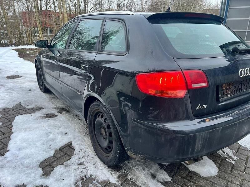 Gebraucht Audi A3 S-Line 140 PS (102 kW) 2008 Schwarz Kleinwagen