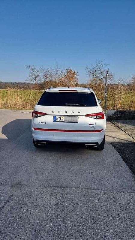 Gebraucht Skoda Kodiaq RS 239 PS (175 kW) 2020 Weiß SUV