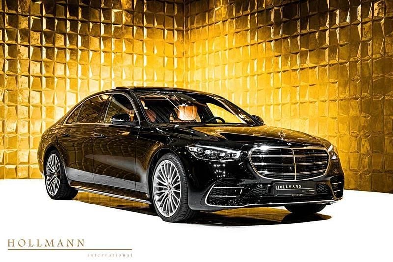 Obsidian black [197] Neu 2025 Mercedes S450 AMG line Plus Limousine | 154.462 € (Fairer Preis) - Bild 1/4