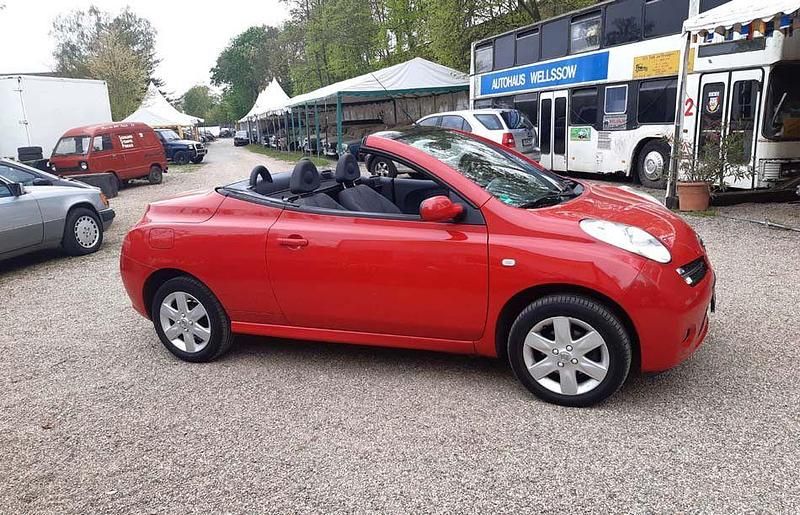 Rot Gebraucht 2008 Nissan Micra Cabrio | 3.290 € (Etwas zu teuer) - Bild 1/4