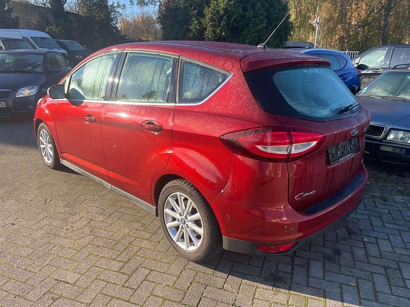 Gebraucht Ford C-MAX Titanium 150 PS (110 kW) 2015 Rot Van / Kleinbus