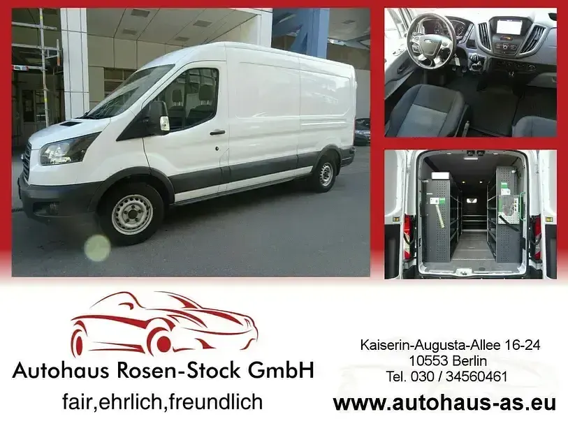 Używany Ford Transit 131 KM (96 kW) 2018 Biały Minivan