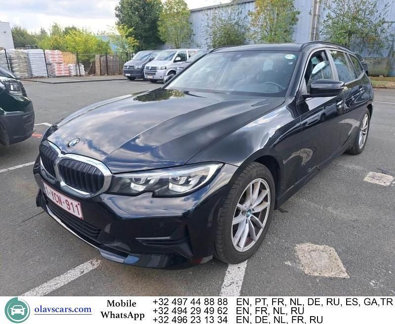 Schwarz Gebraucht 2020 BMW 318 Limousine | 17.545 € (Guter Preis) - Bild 1/4