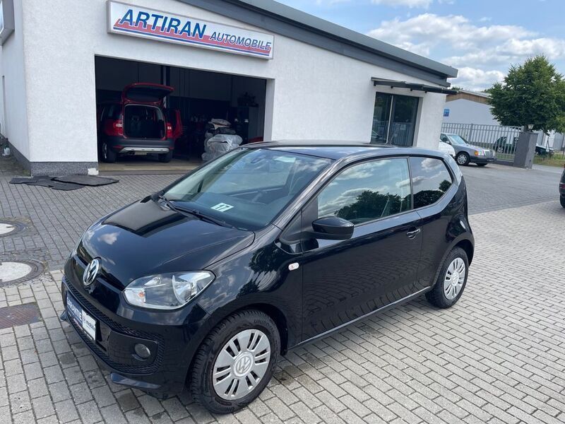 Schwarz Gebraucht 2016 VW up! move up! Kleinwagen | 7.500 € (Fairer Preis) - Bild 1/4