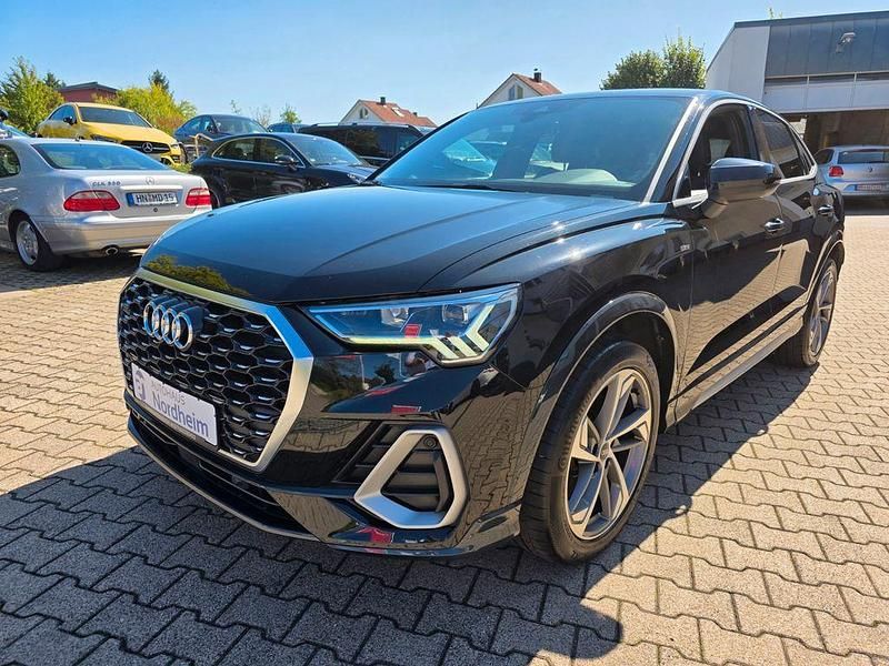 Schwarz Gebraucht 2021 Audi Q3 Sportback S-Line SUV | 34.990 € (Fairer Preis) - Bild 1/4
