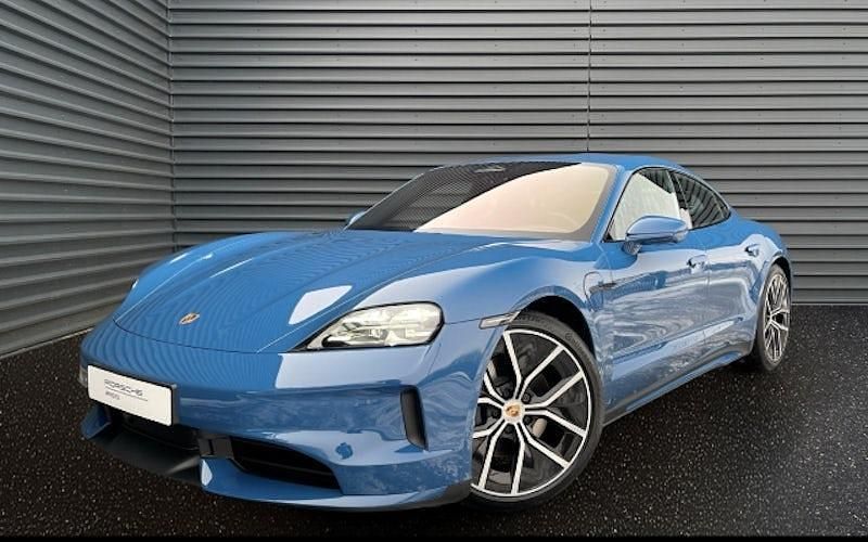 Neu Porsche Taycan Black Edition 319 kW (435 PS) 2025 Neptunblau Limousine