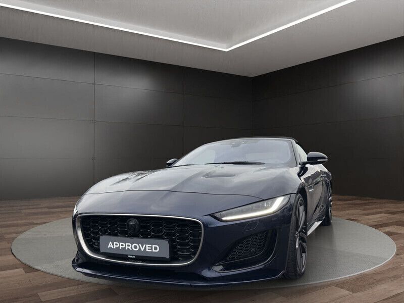 Blau Gebraucht 2024 Jaguar F-Type Cabrio | 69.650 € (Superpreis) - Bild 1/4
