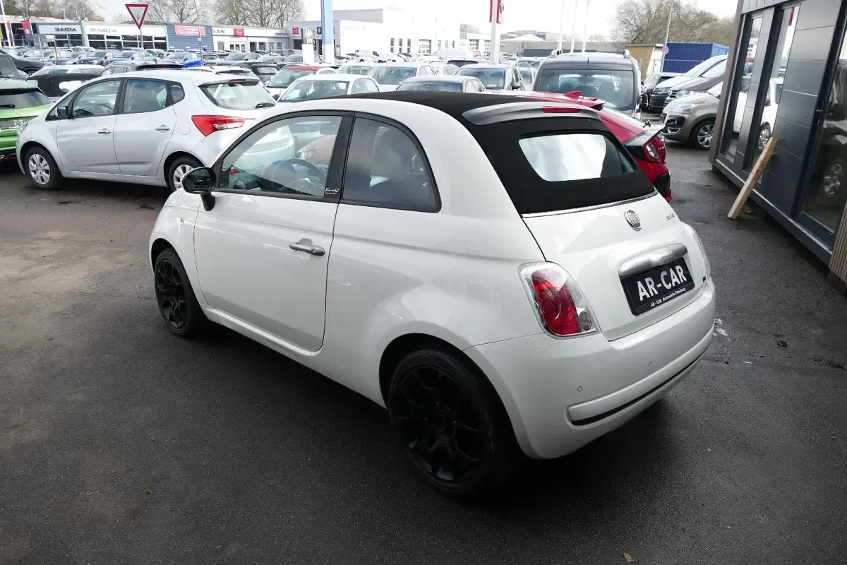 Gebraucht Fiat 500 84 PS (61 kW) 2011 Weiß Kleinwagen