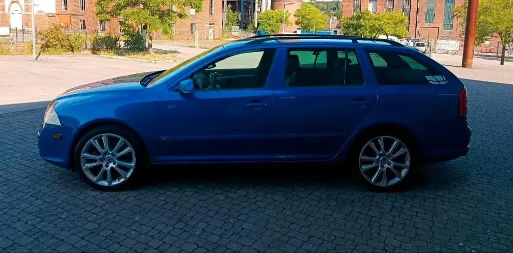 Gebraucht Skoda Octavia vRS 200 PS (147 kW) 2007 Blau Kombi
