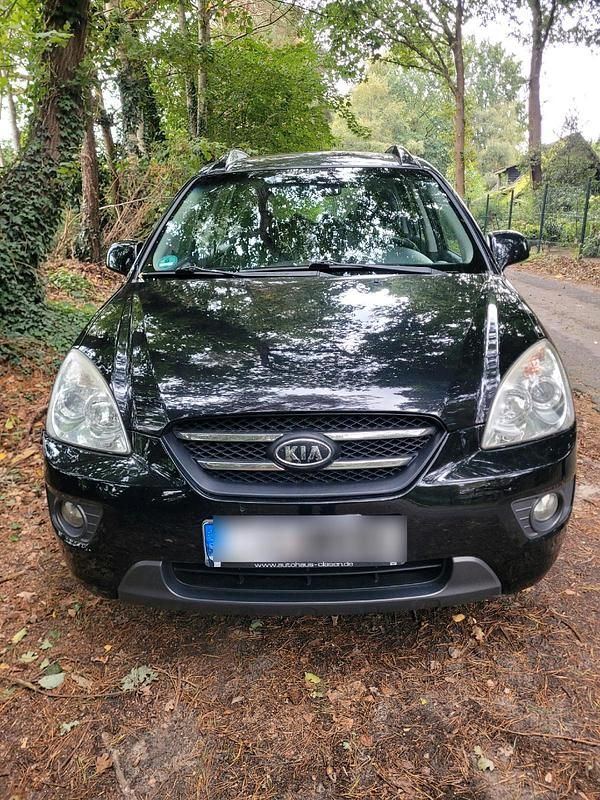 Schwarz Gebraucht 2008 Kia Carens Van / Kleinbus | 3.100 € (Fairer Preis) - Bild 1/4