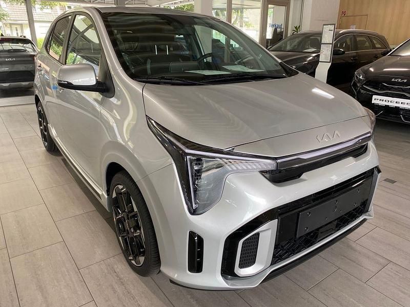 Silber Neu 2025 Kia Picanto GT-Line Kleinwagen | 19.990 € (Fairer Preis) - Bild 1/4