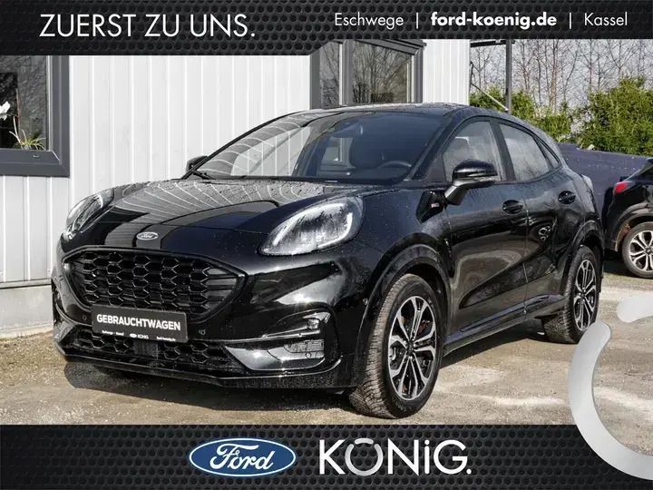 Agate black (metallic) Gebraucht 2024 Ford Puma ST SUV | 22.430 € (Guter Preis) - Bild 1/4
