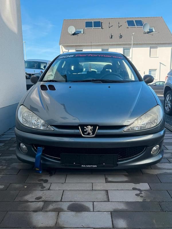 Gebraucht Peugeot 206 75 PS (55 kW) 2007 Blau Kleinwagen