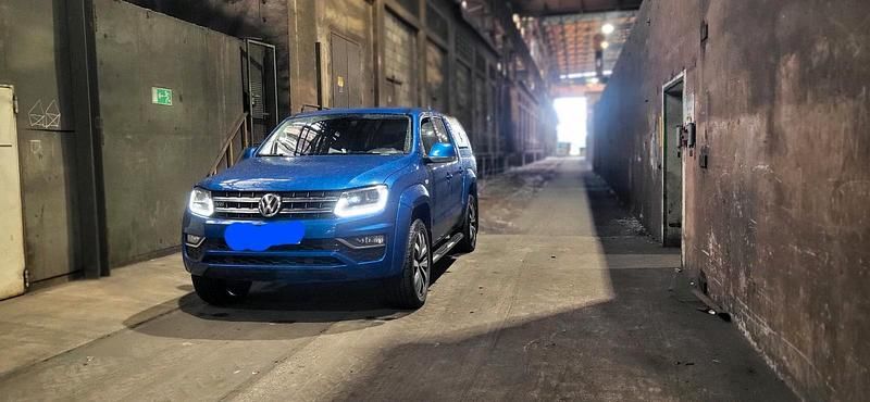 Blau Gebraucht 2018 VW Amarok Abholung | 31.000 € (Etwas zu teuer) - Bild 1/4