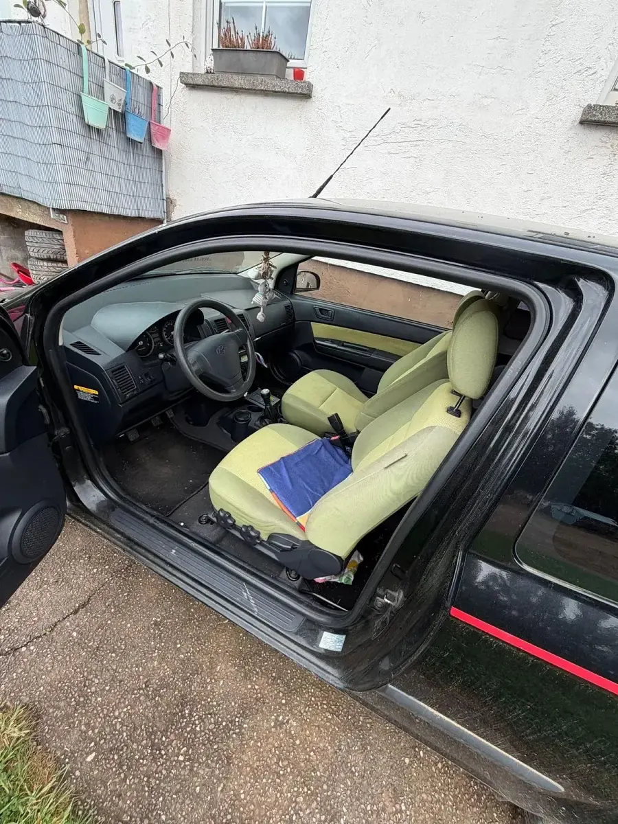 Gebraucht Hyundai Getz 2005 Schwarz Kleinwagen
