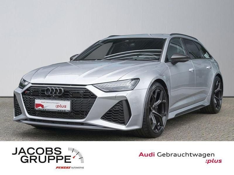 Florettsilber metallic Gebraucht 2023 Audi RS6 Performance Kombi | 121.980 € (Superpreis) - Bild 1/4