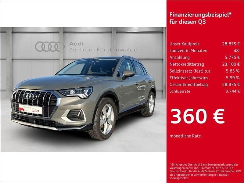 Gebraucht Audi Q3 Advanced 150 PS (110 kW) 2021 Grau SUV