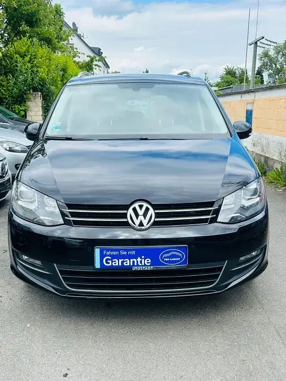 Gebraucht VW Sharan Highline 150 PS (110 kW) 2013 Schwarz Van / Kleinbus