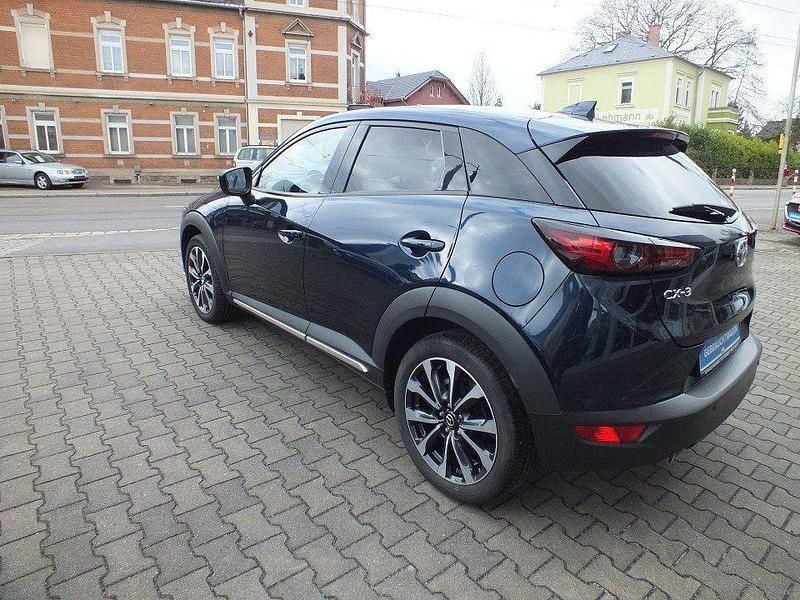 Gebraucht Mazda CX-3 Selection 121 PS (88 kW) 2021 Mitternachtsblau metallic (metallic) SUV