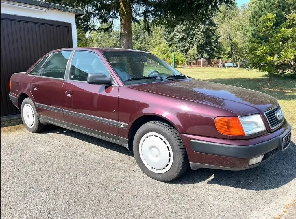 Gebraucht Audi 100 133 PS (97 kW) 1992 Rot Limousine