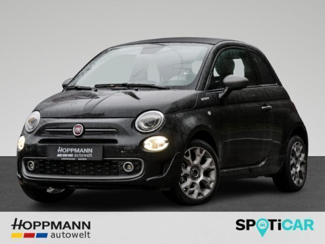Vesuvio schwarz) (schwarz Gebraucht 2022 Fiat 500C Abarth Cabrio | 18.990 € (Teuer) - Bild 1/1