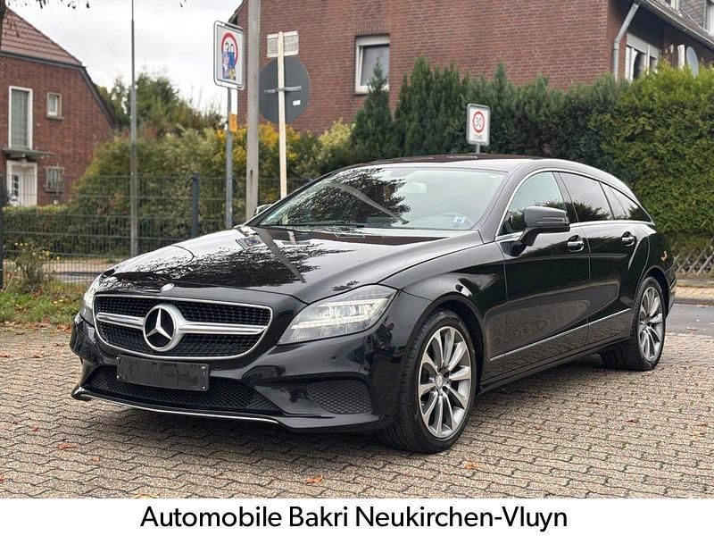 Schwarz Gebraucht 2014 Mercedes CLS220 Kombi | 9.999 € - Bild 1/4