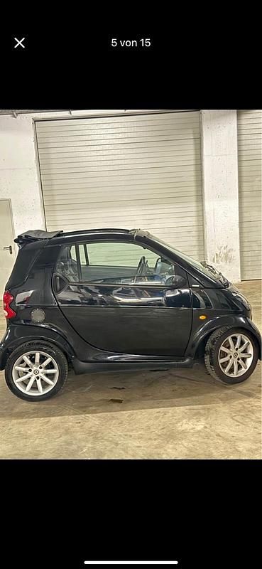 Gebraucht Smart ForTwo Cabrio 59 PS (43 kW) 2006 Schwarz Cabrio