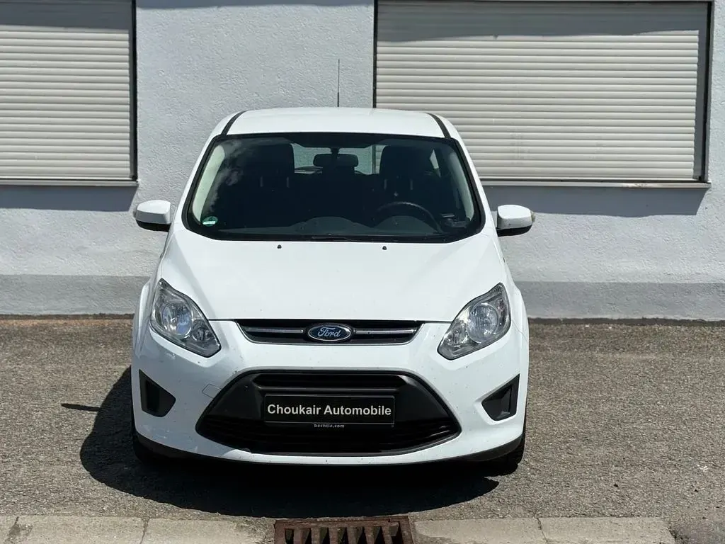 Gebraucht Ford C-MAX Ambiente 101 PS (74 kW) 2013 Weiß Van / Kleinbus