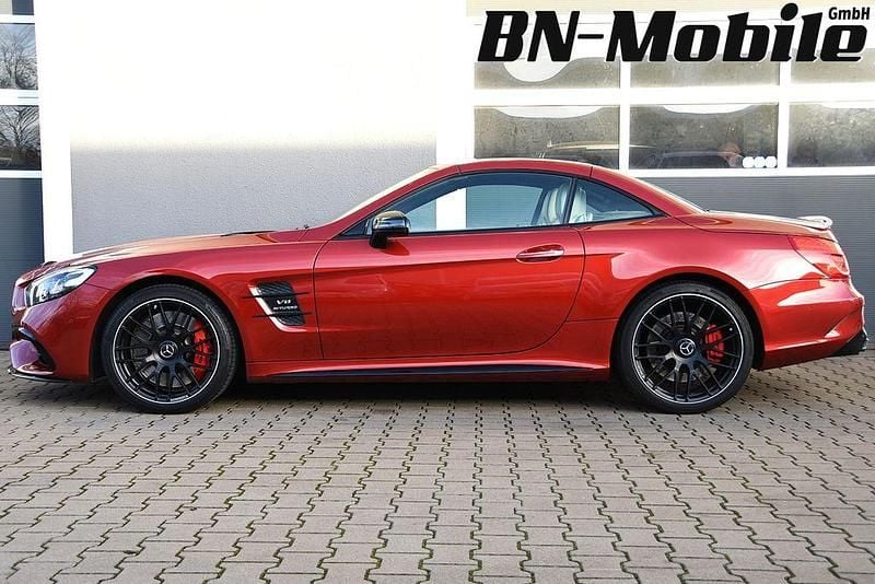 Gebraucht Mercedes SL63 AMG AMG 585 PS (430 kW) 2017 Rot Cabrio
