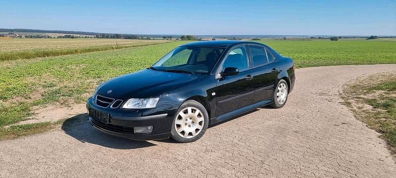 Schwarz Gebraucht 2003 Saab 9-3 Limousine | 1.500 € - Bild 1/4