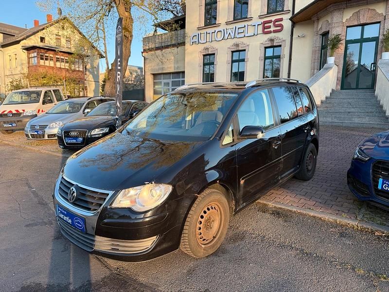 Gebraucht VW Touran 140 PS (102 kW) 2007 Schwarz Van / Kleinbus