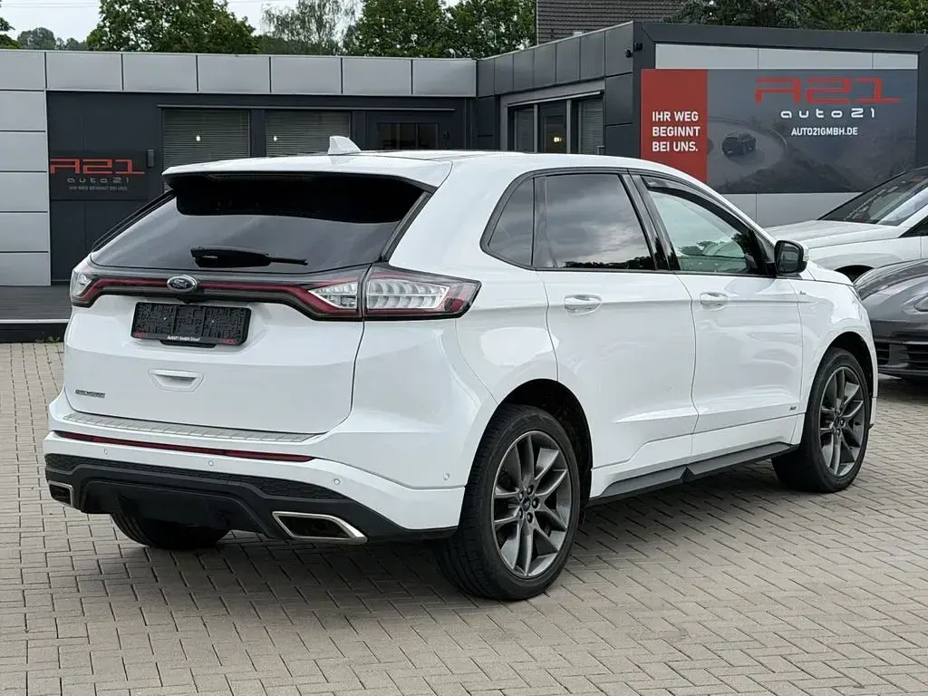 Gebraucht Ford Edge ST-Line 209 PS (153 kW) 2017 Weiß SUV