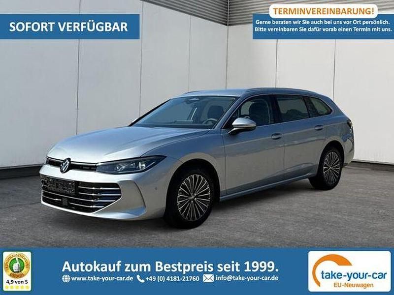 (oyster silver metallic/silber) Gebraucht 2025 VW Passat Elegance Kombi | 40.890 € (Fairer Preis) - Bild 1/4
