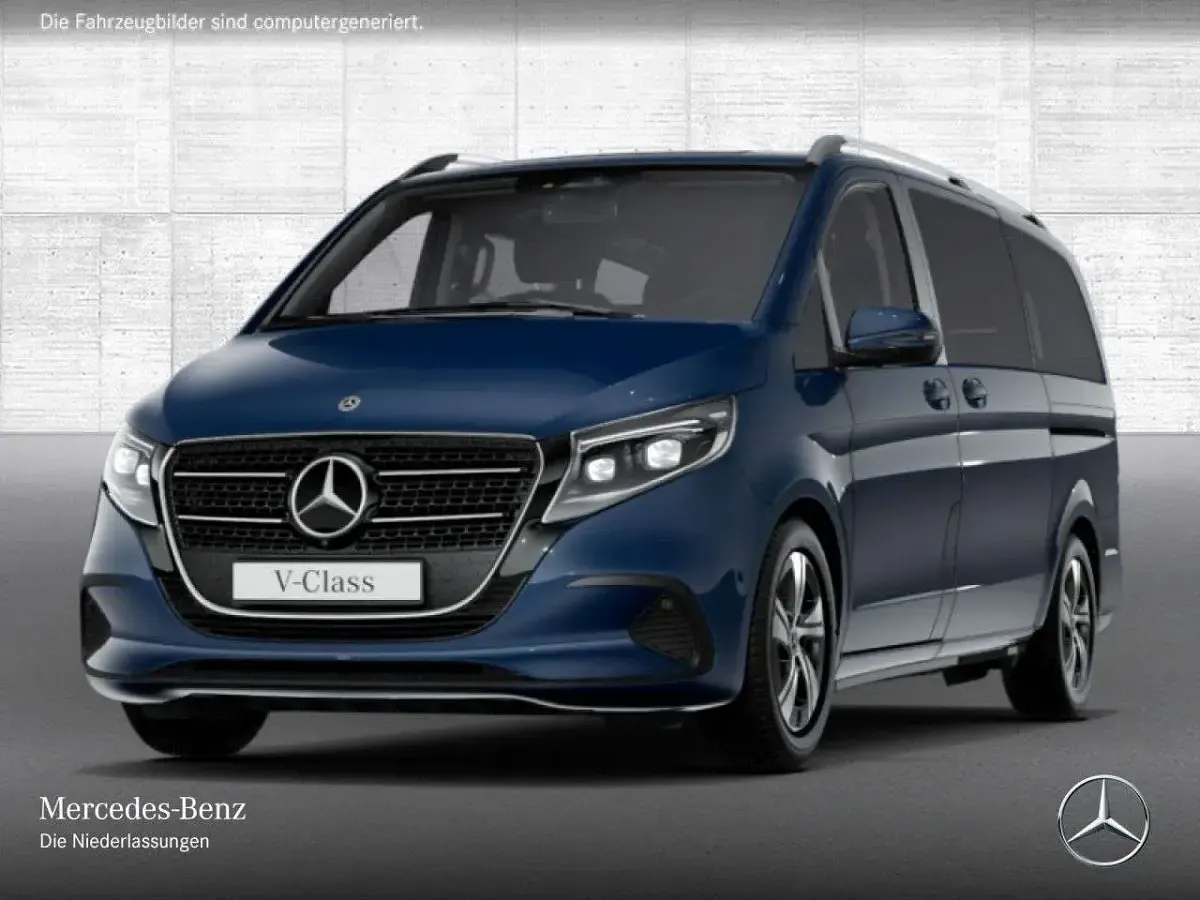 Gebraucht Mercedes V220 Style 163 PS (119 kW) 2025 Blau Van / Kleinbus
