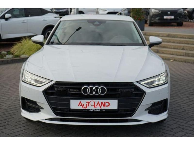 Gebraucht Audi A7 286 PS (210 kW) 2018 Gletscherweiß metallic (metallic) Limousine