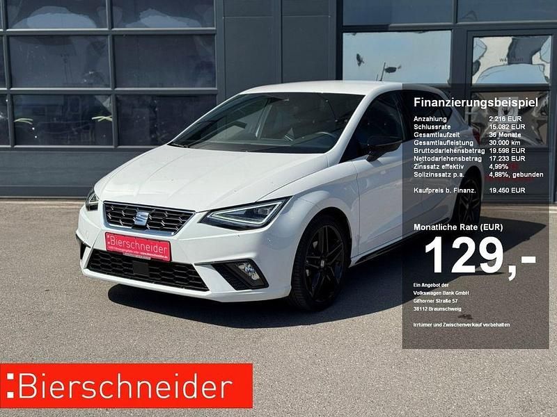 Gebraucht Seat Ibiza Black Edition 150 PS (110 kW) 2023 Weiss Limousine